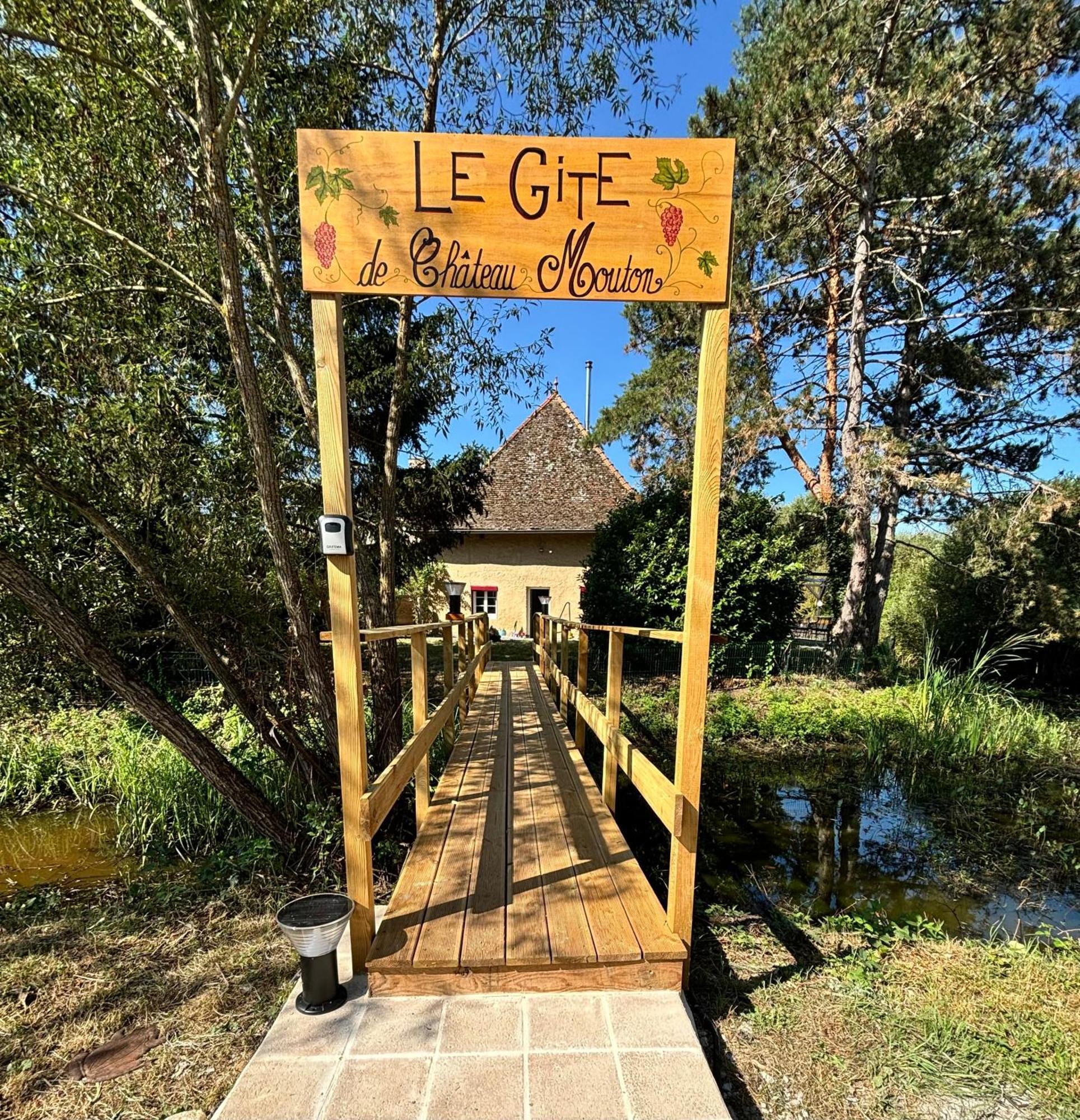 Le Gite Du Chateau Mouton Chatenoy-le-Royal Екстериор снимка
